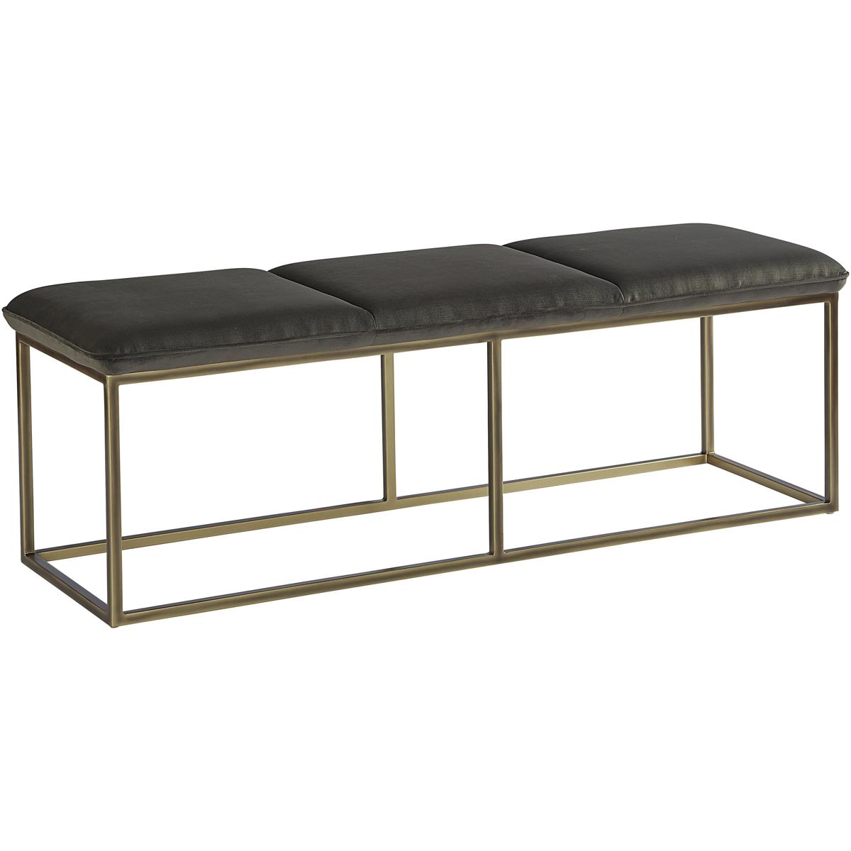SUNPAN 105628 Alley Rustic Bronze / Piccolo Pebble Bench